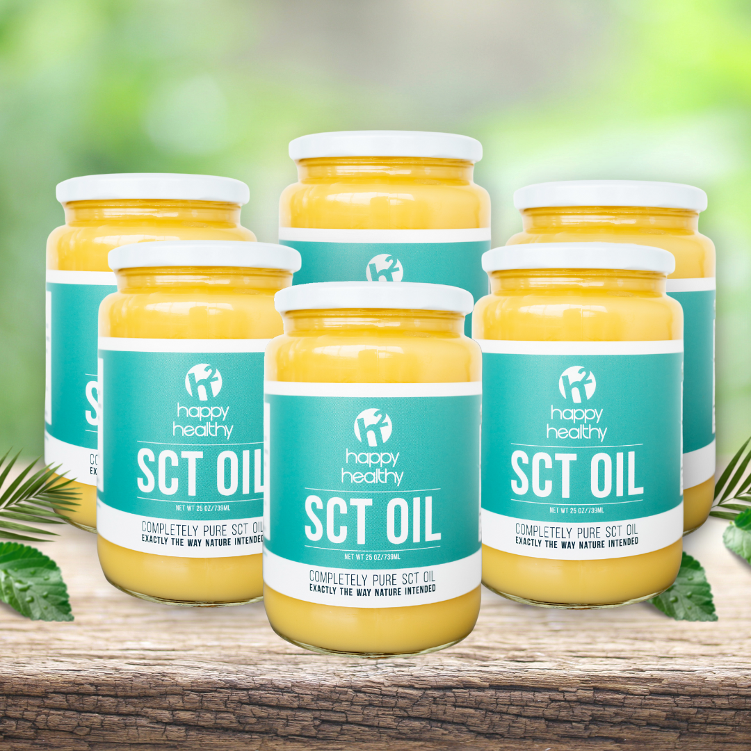 6 Pack- 25oz Pure SCT Oil